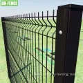 Powder Coated Garden Curved Welded Wire Mesh Fence